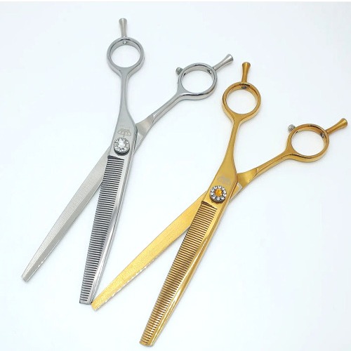 [Art grooming] High-Ending Tinning Scissors - Fine and fine cutting power for medium and finish